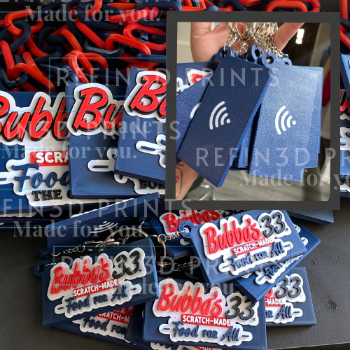 Custom 3D-Printed Bag Tags