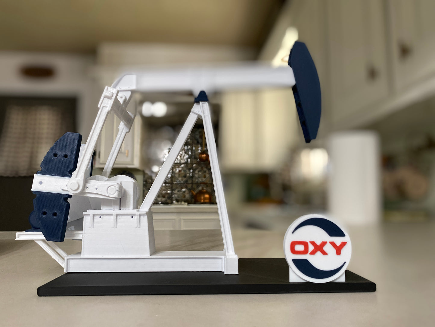 Official Approved Oxy Pump Jack Static Model