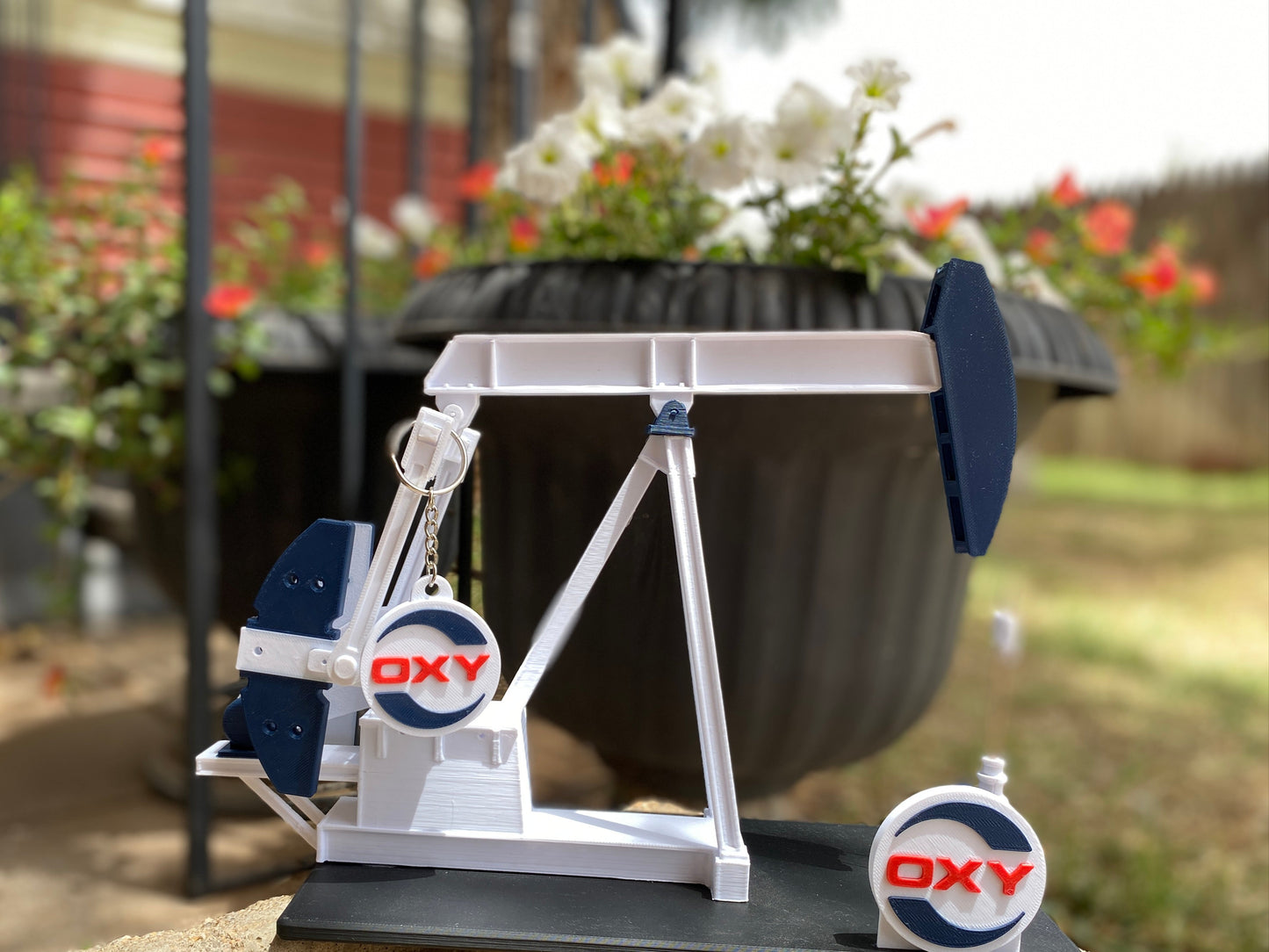 Official Approved Oxy Pump Jack Static Model