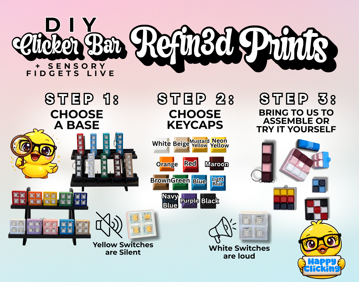 9 Square Fidget Clicker