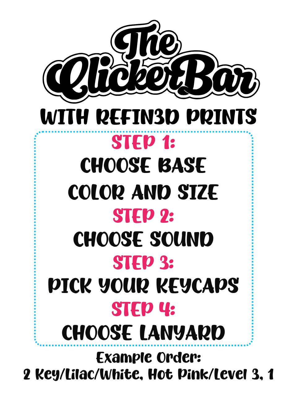 4 Key Fidget Clicker