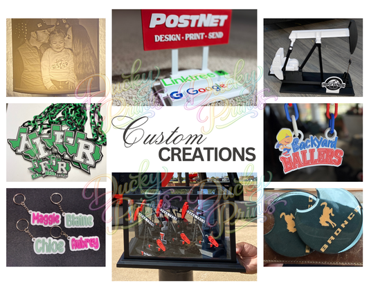 Bringing your ideas to life, one Print at a time!