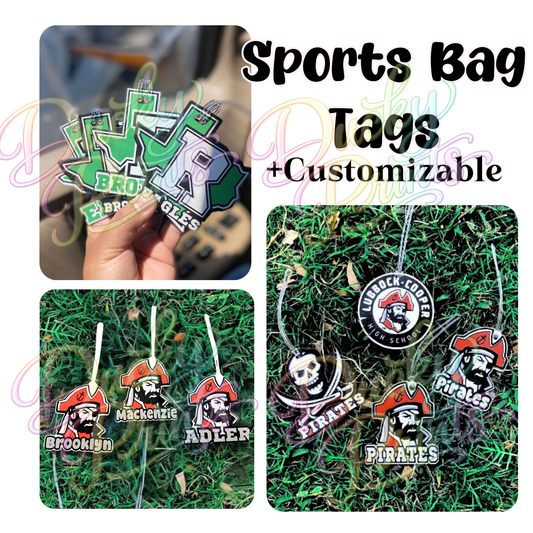 Custom 3D-Printed Bag Tags