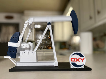 Official Approved Oxy Pump Jack Static Model