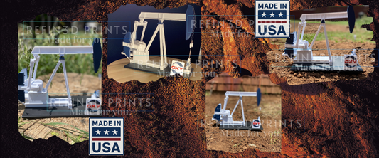 Custom Display Pump Jack – Static Model