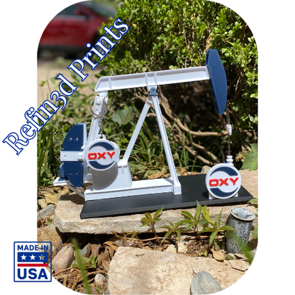 Official Approved Oxy Pump Jack Static Model