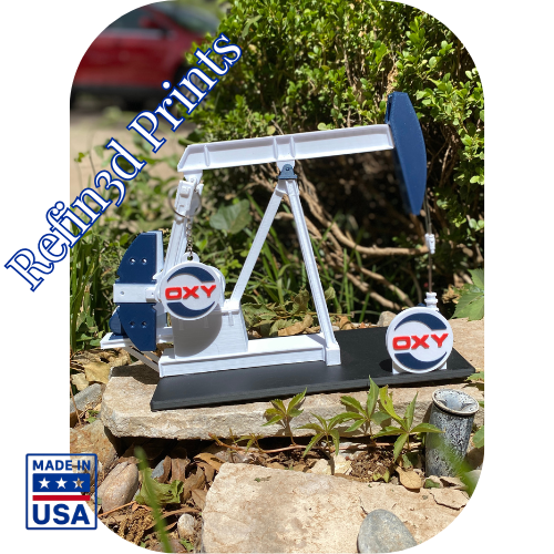 Official Approved Oxy Pump Jack Static Model